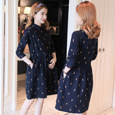 Printed pregnant women's tops